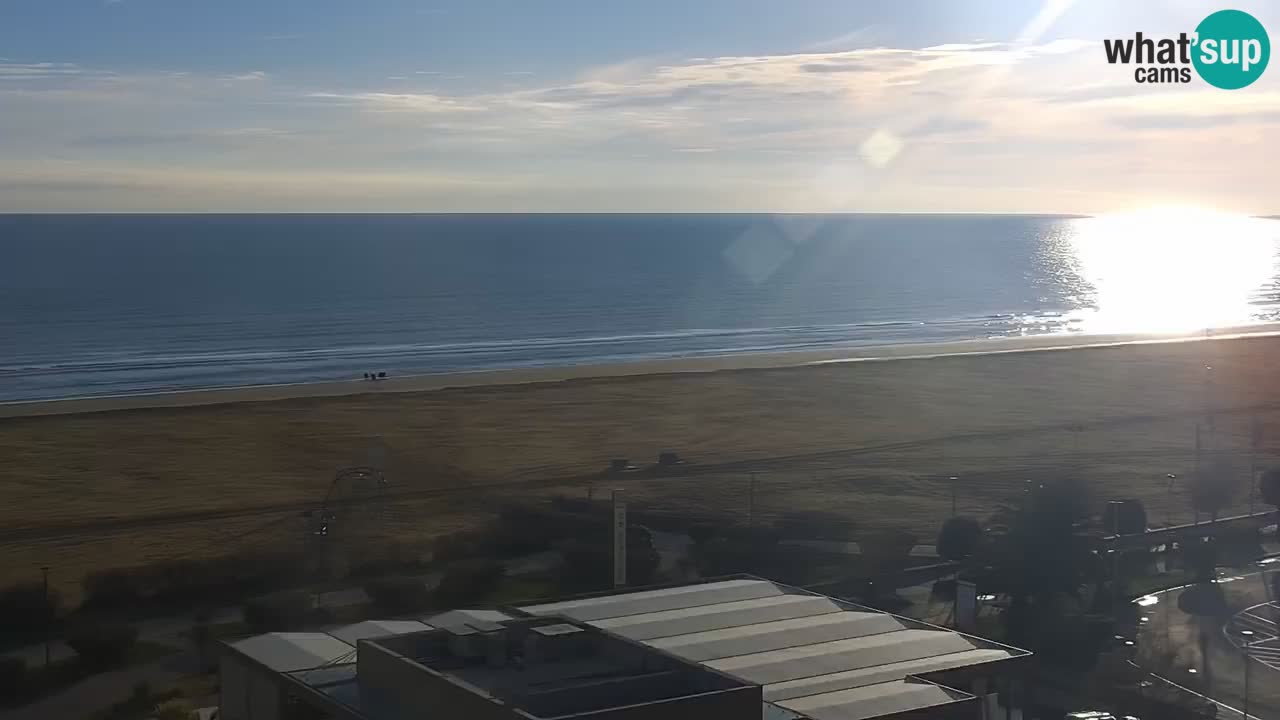 Plaža Bibione Spletna kamera – Italija