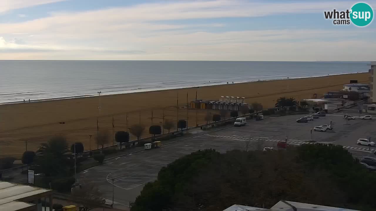 La camera en vivo de la playa de Bibione – Italia
