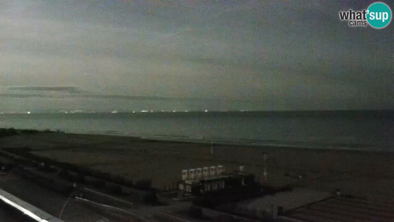 La camera en vivo de la playa de Bibione – Italia