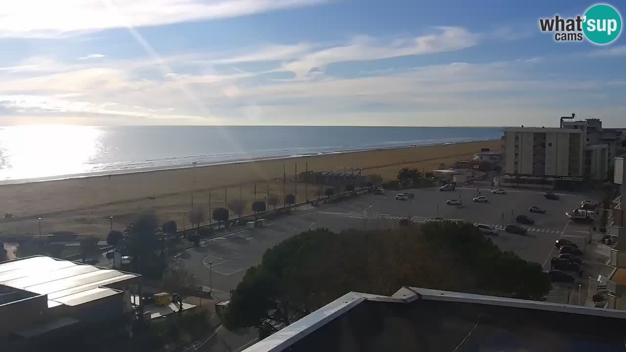 La camera en vivo de la playa de Bibione – Italia