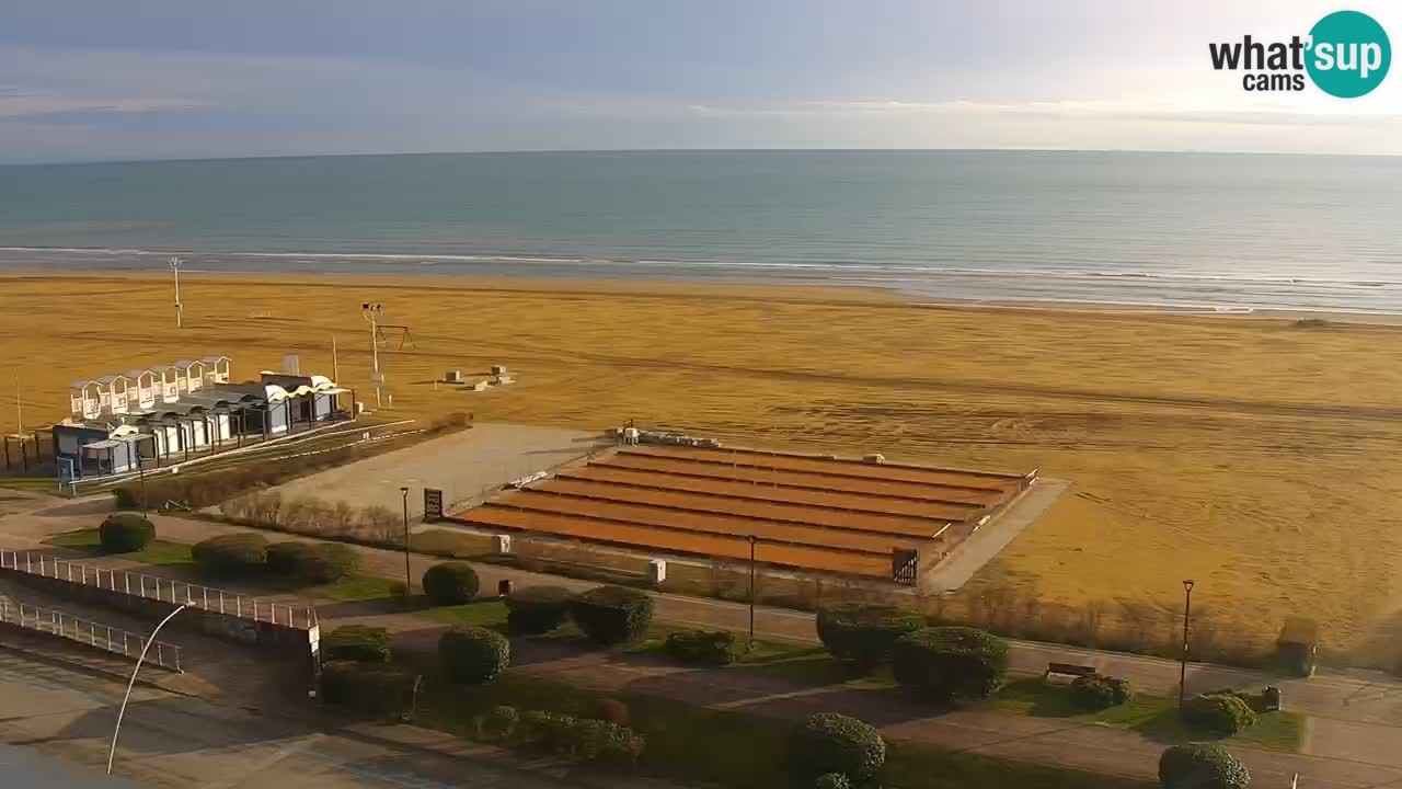 Plaža Bibione Spletna kamera – Italija