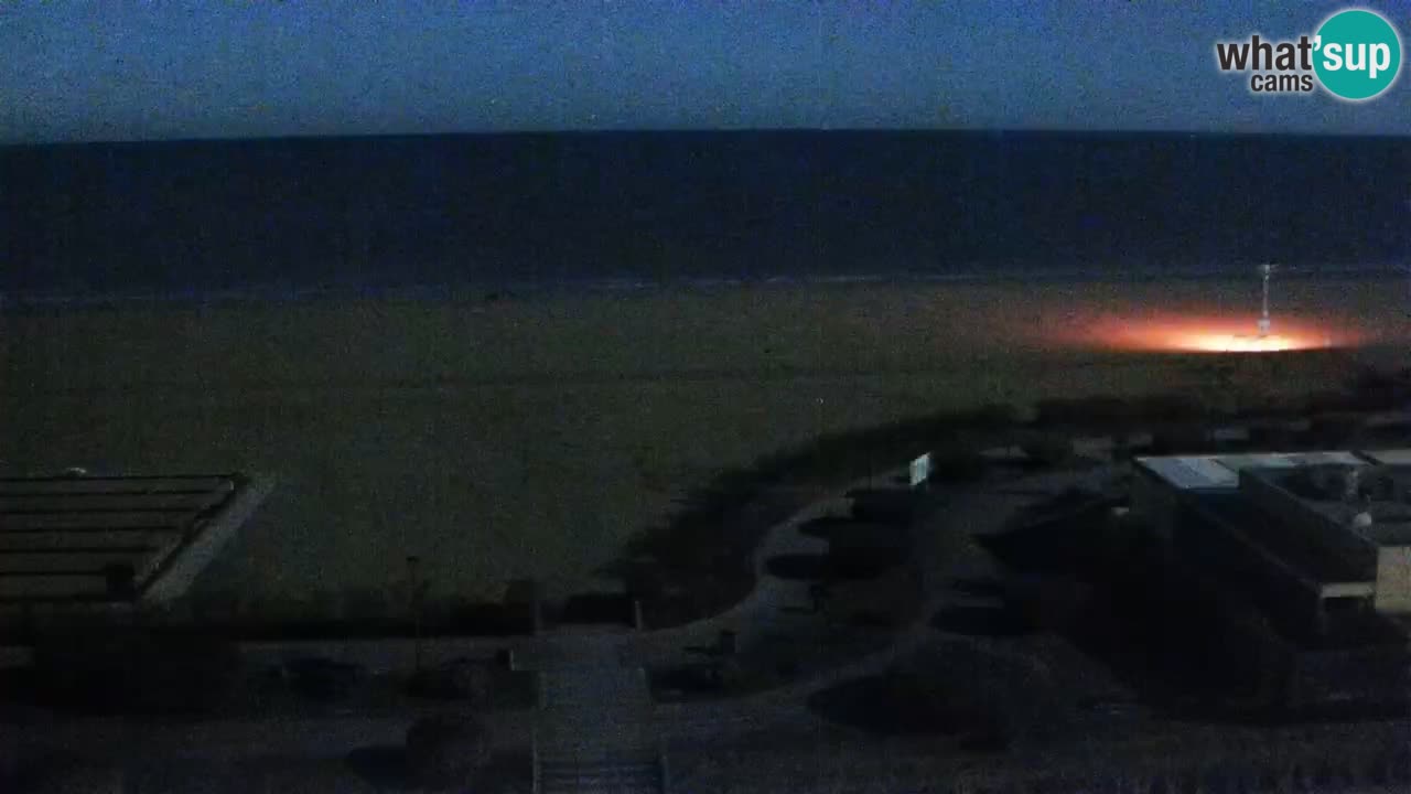 The beach of Bibione webcam – Italy