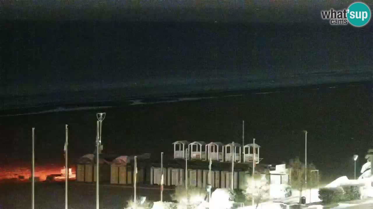 La camera en vivo de la playa de Bibione – Italia