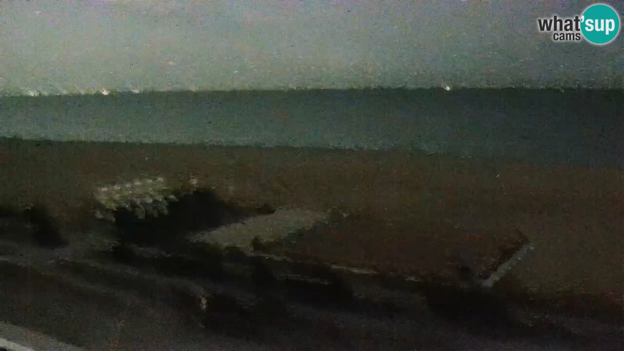 La spiaggia di Bibione webcam live e piazzale Zenit