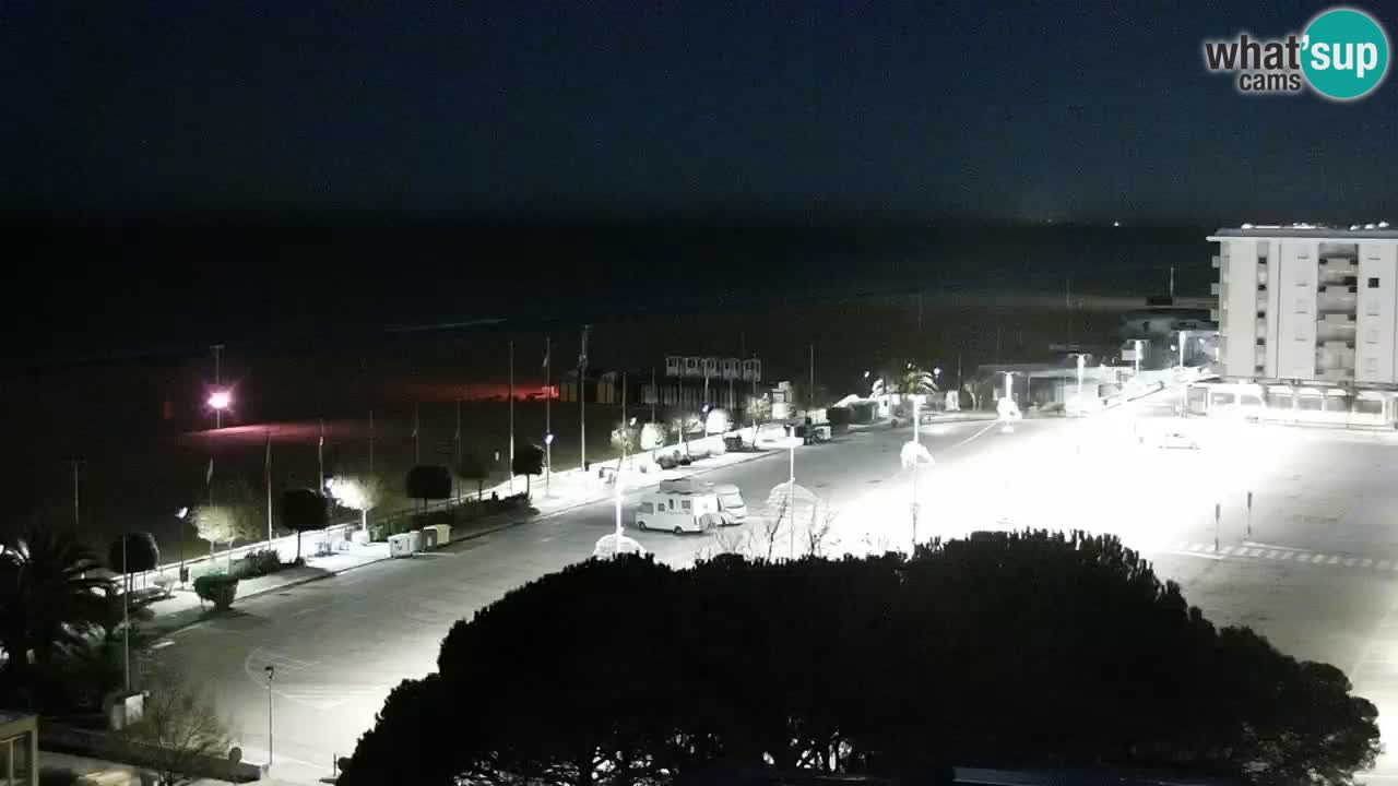 La camera en vivo de la playa de Bibione – Italia