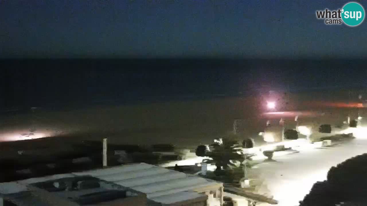 Plaža Bibione Spletna kamera – Italija