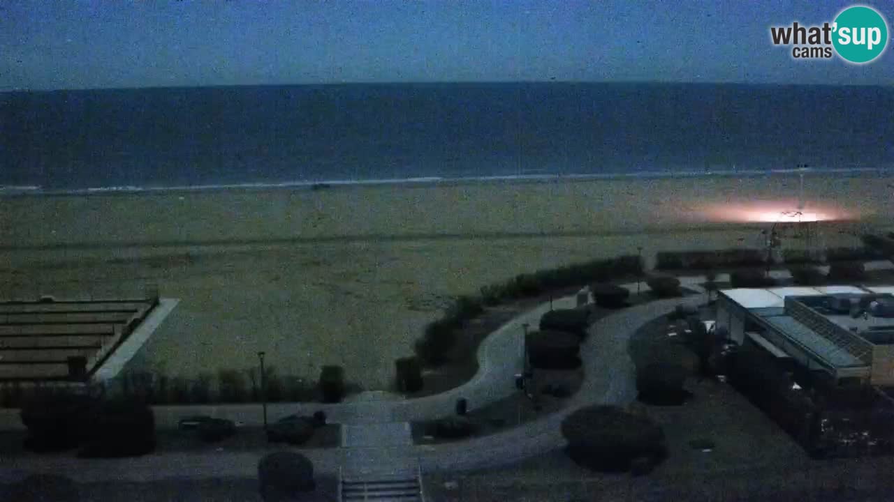 The beach of Bibione webcam – Italy