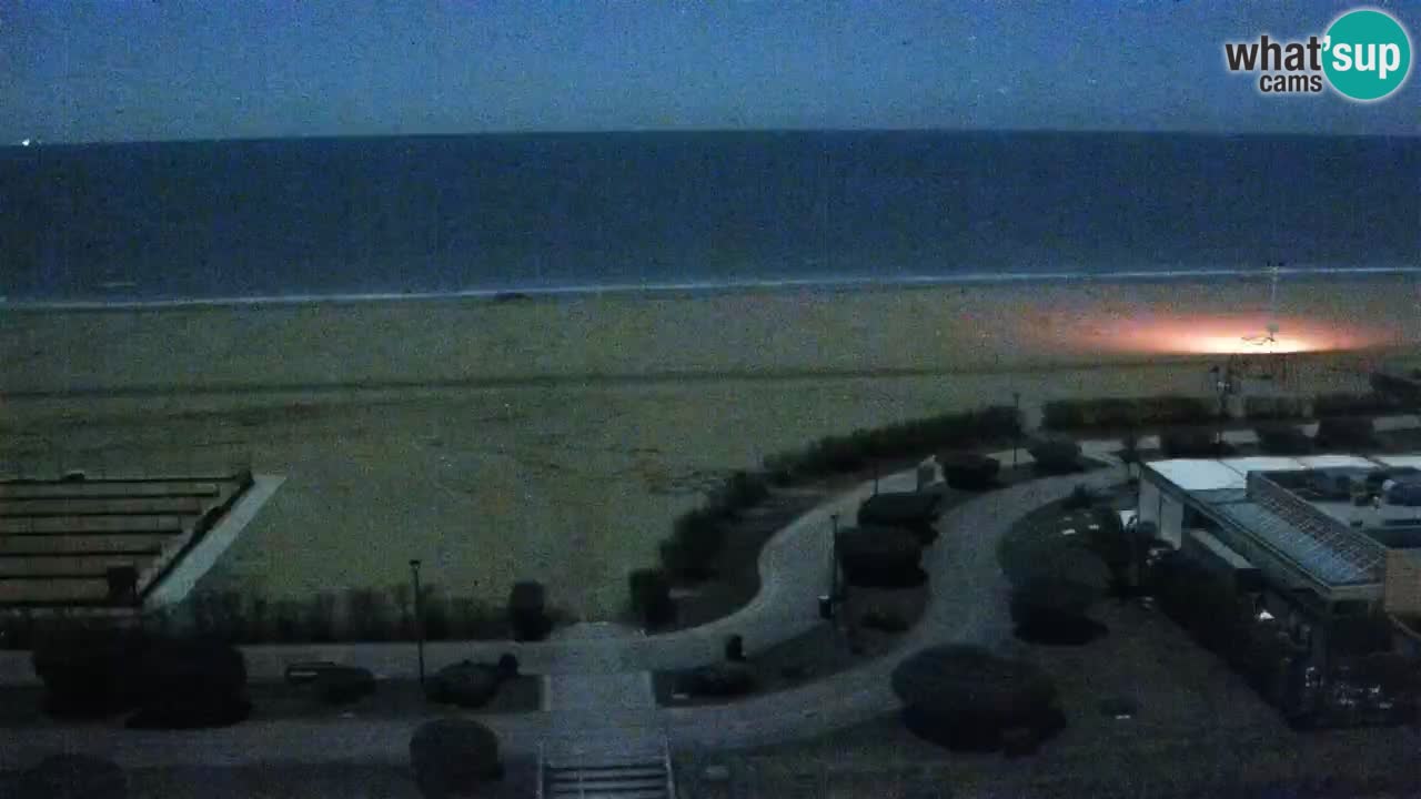 La camera en vivo de la playa de Bibione – Italia