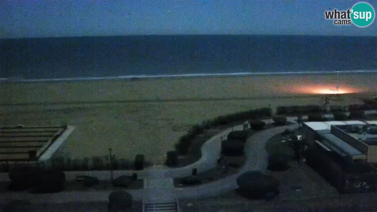 La camera en vivo de la playa de Bibione – Italia
