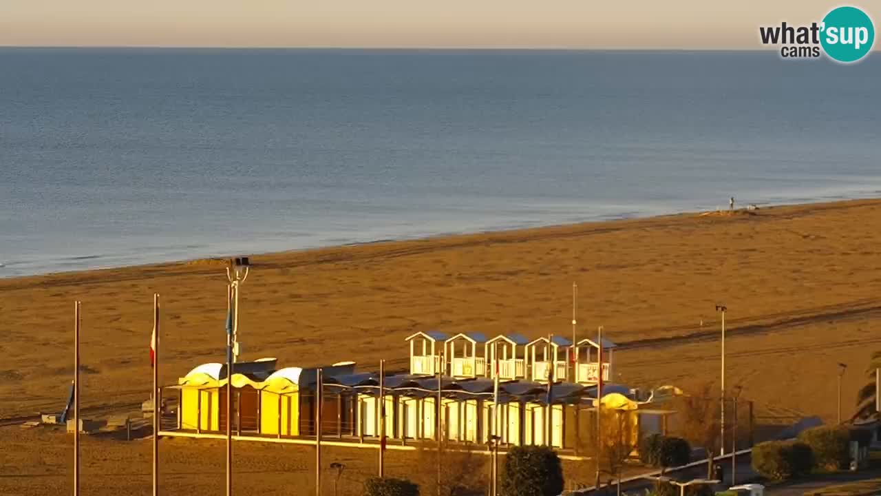 Der Strand von Bibione Webcam – Italien