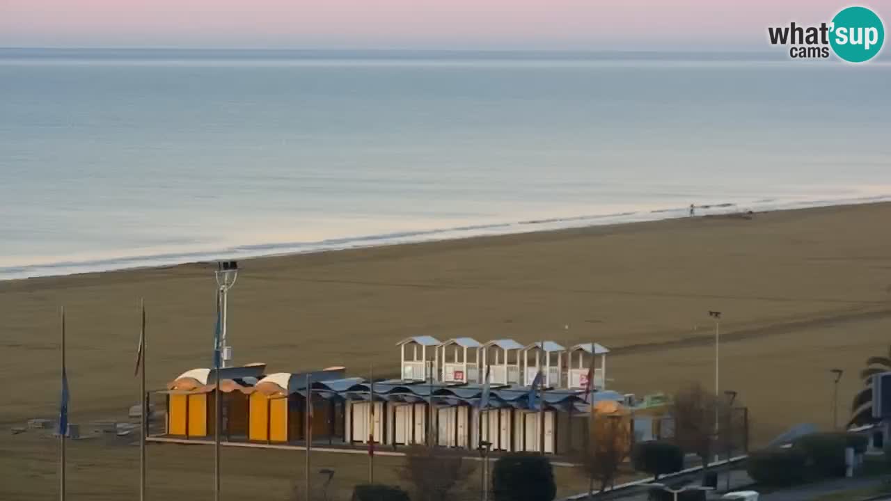 La camera en vivo de la playa de Bibione – Italia