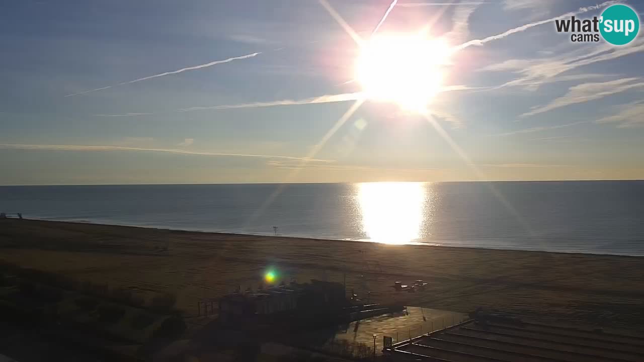 Plaža Bibione Spletna kamera – Italija