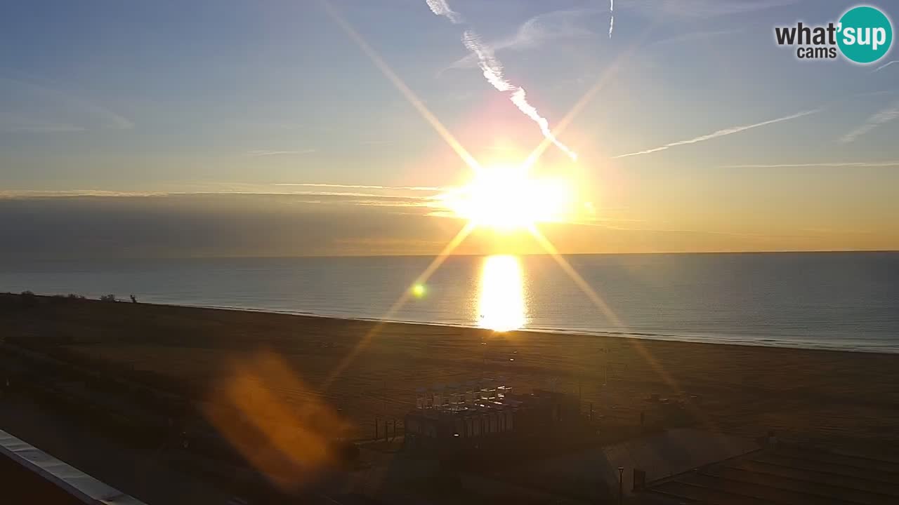 Plaža Bibione Spletna kamera – Italija
