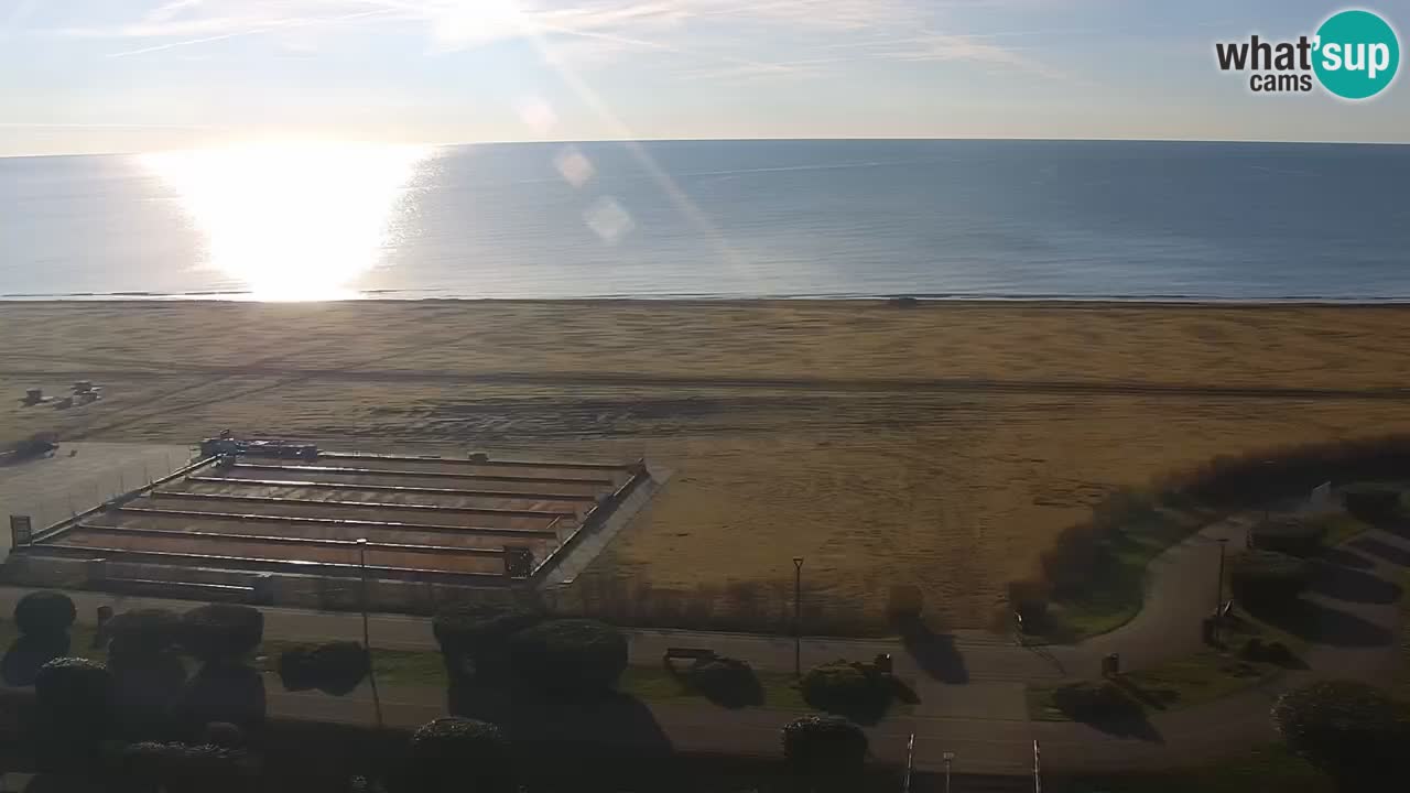 Der Strand von Bibione Webcam – Italien