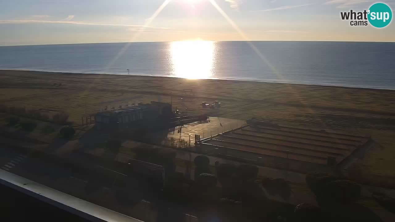 Plaža Bibione Spletna kamera – Italija