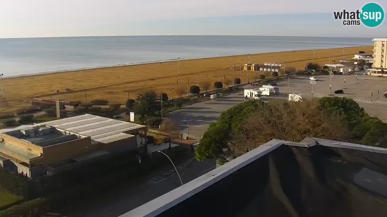 La camera en vivo de la playa de Bibione – Italia