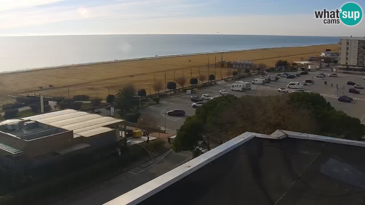 La camera en vivo de la playa de Bibione – Italia