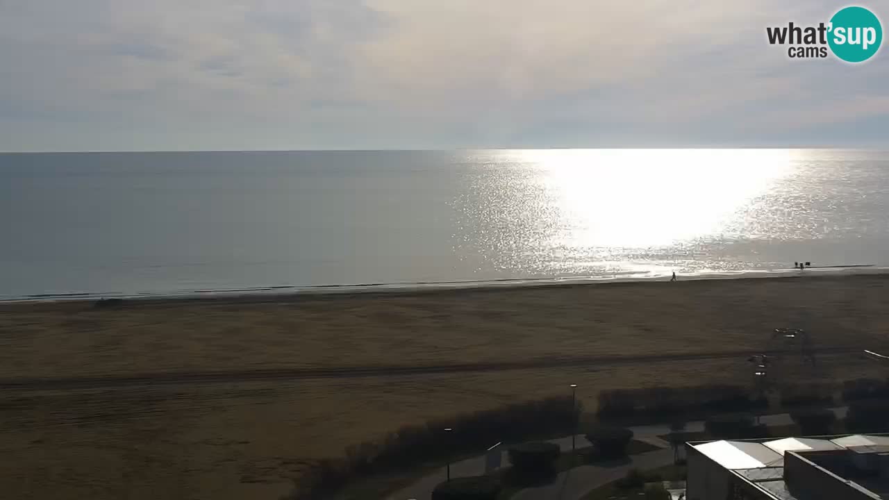 Plaža Bibione Spletna kamera – Italija