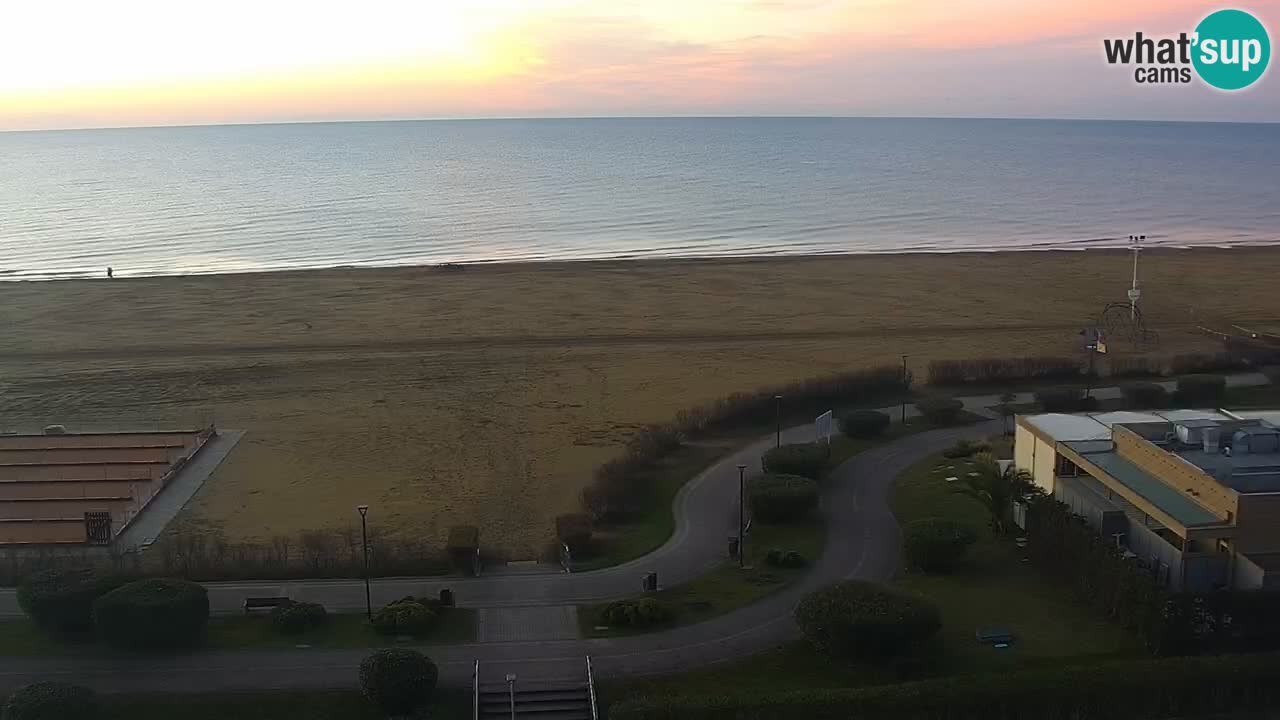 La camera en vivo de la playa de Bibione – Italia