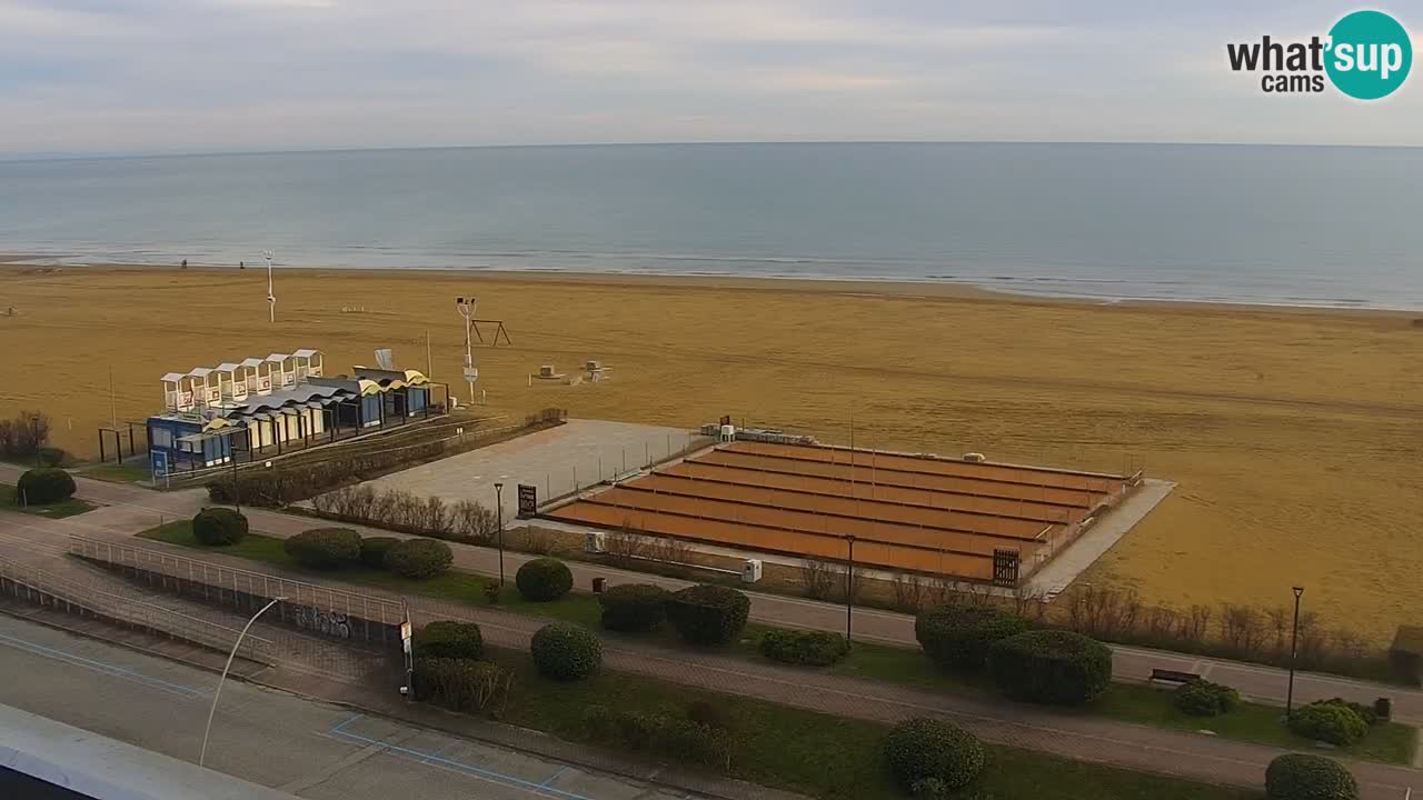 Webcam La plage de Bibione – Italie