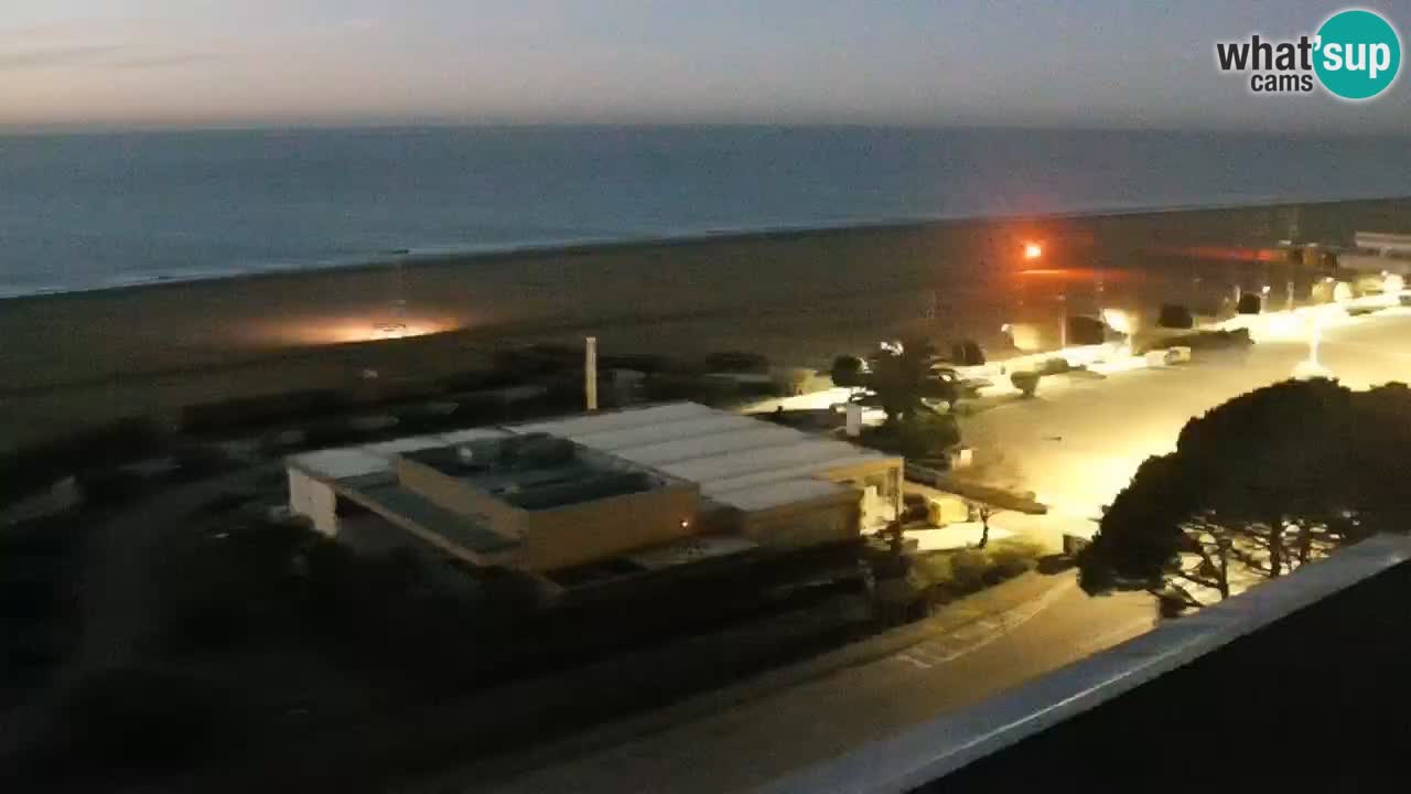 La camera en vivo de la playa de Bibione – Italia