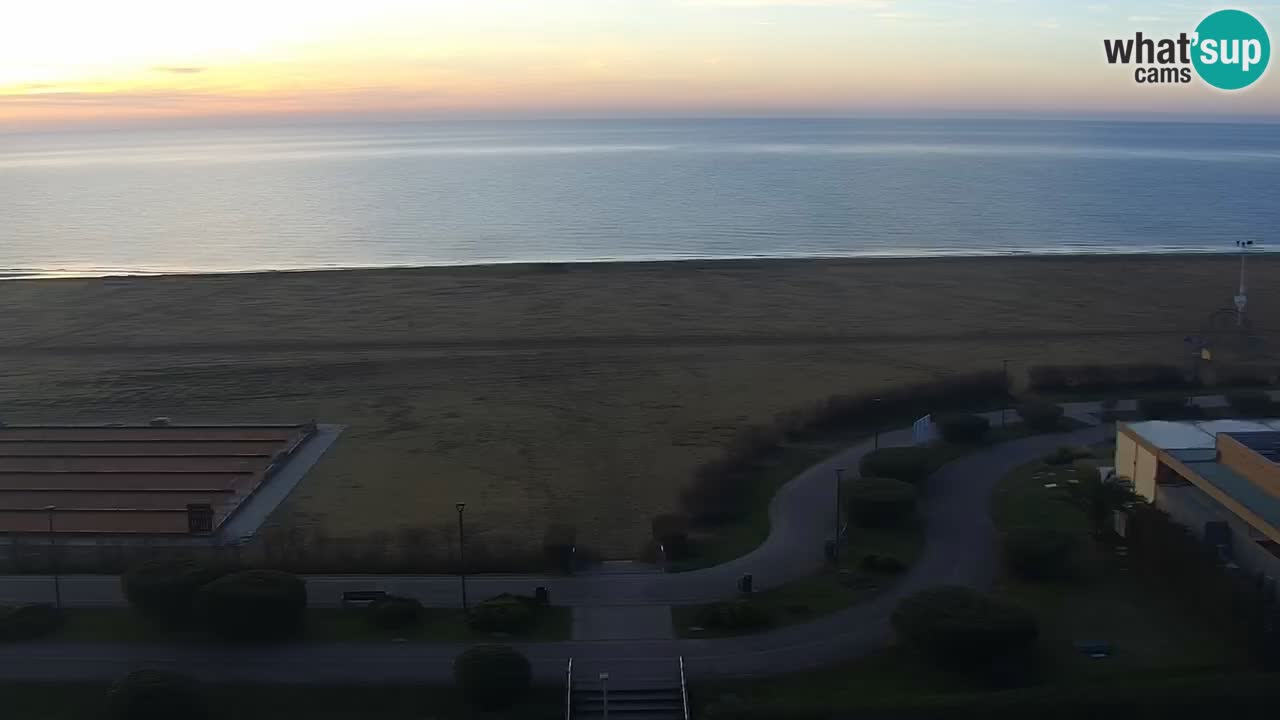 La camera en vivo de la playa de Bibione – Italia