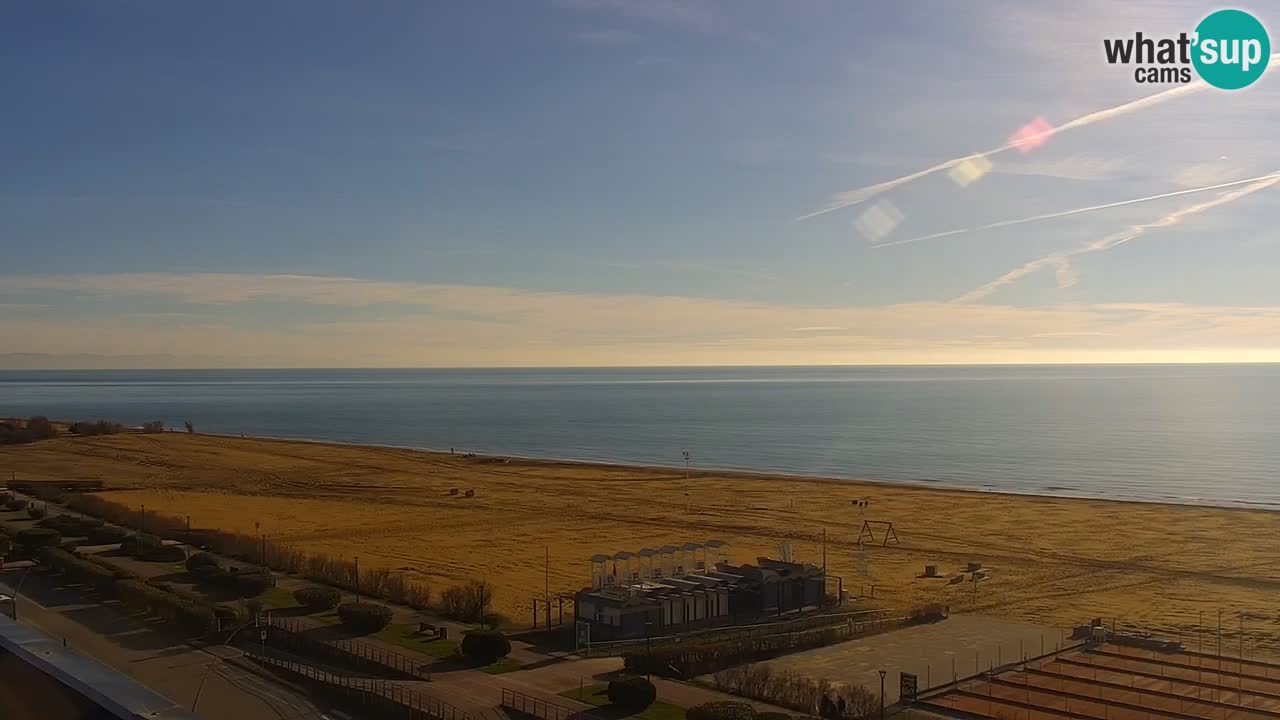 Plaža Bibione Spletna kamera – Italija