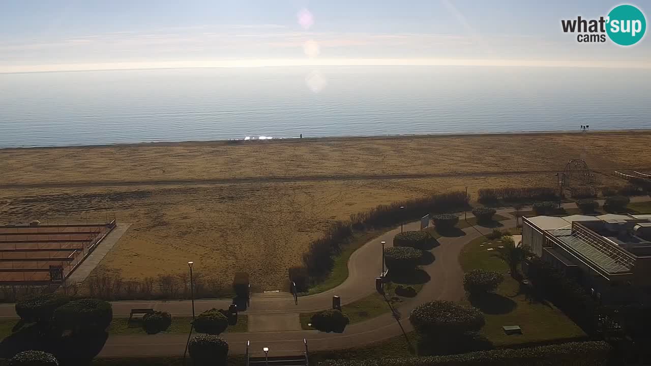 La camera en vivo de la playa de Bibione – Italia