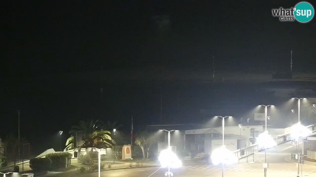 Plaža Bibione Spletna kamera – Italija