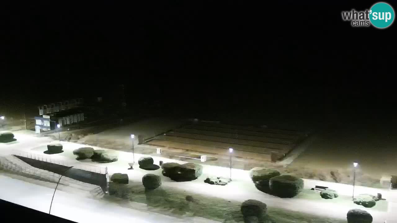 Plaža Bibione Spletna kamera – Italija