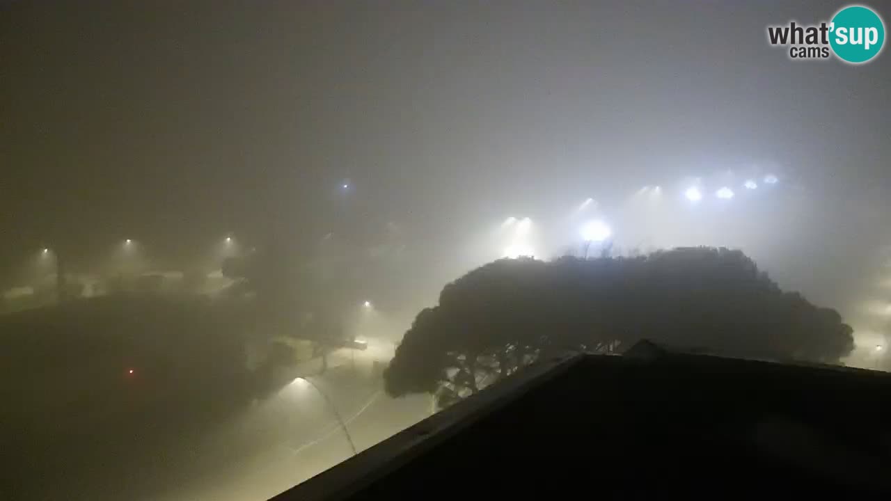 La spiaggia di Bibione webcam live e piazzale Zenit