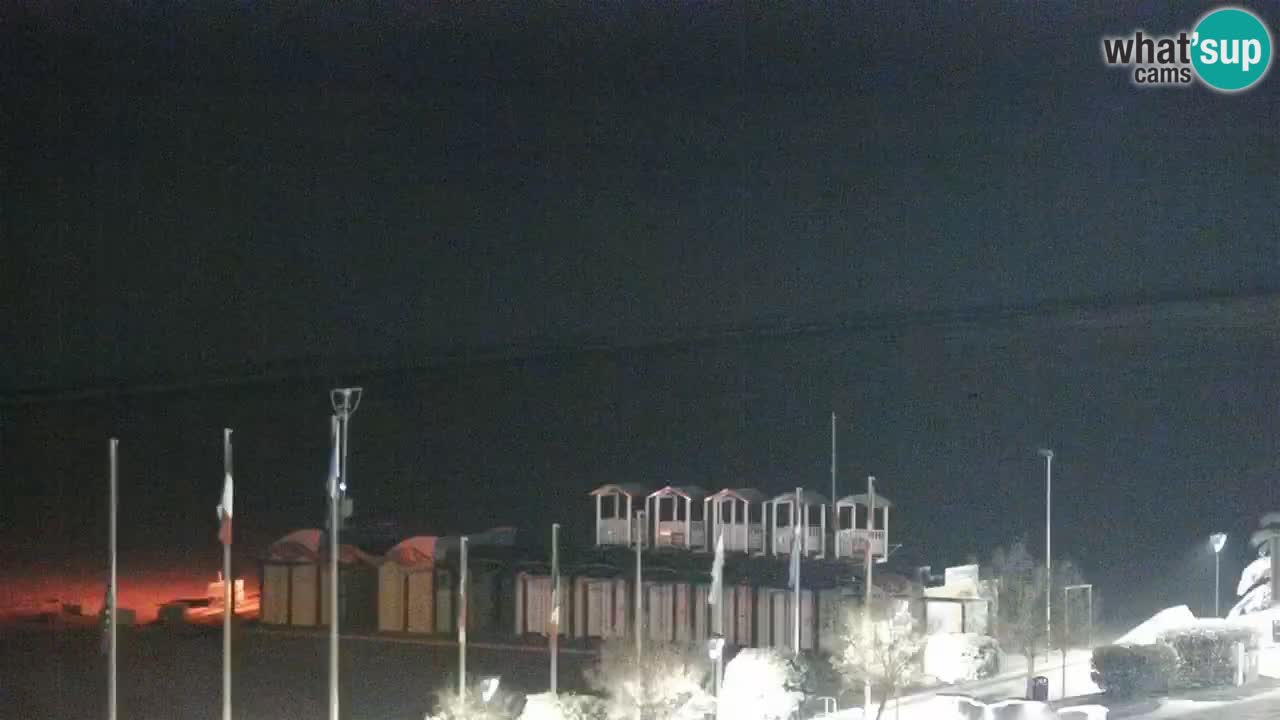 Plaža Bibione Spletna kamera – Italija