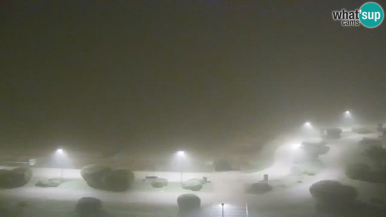 La spiaggia di Bibione webcam live e piazzale Zenit