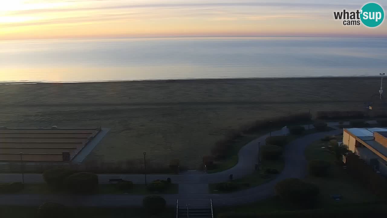 Plaža Bibione Spletna kamera – Italija