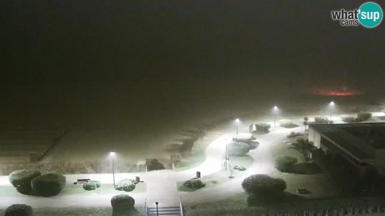 La camera en vivo de la playa de Bibione – Italia
