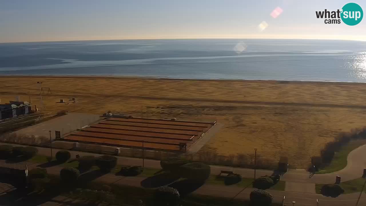 Der Strand von Bibione Webcam – Italien