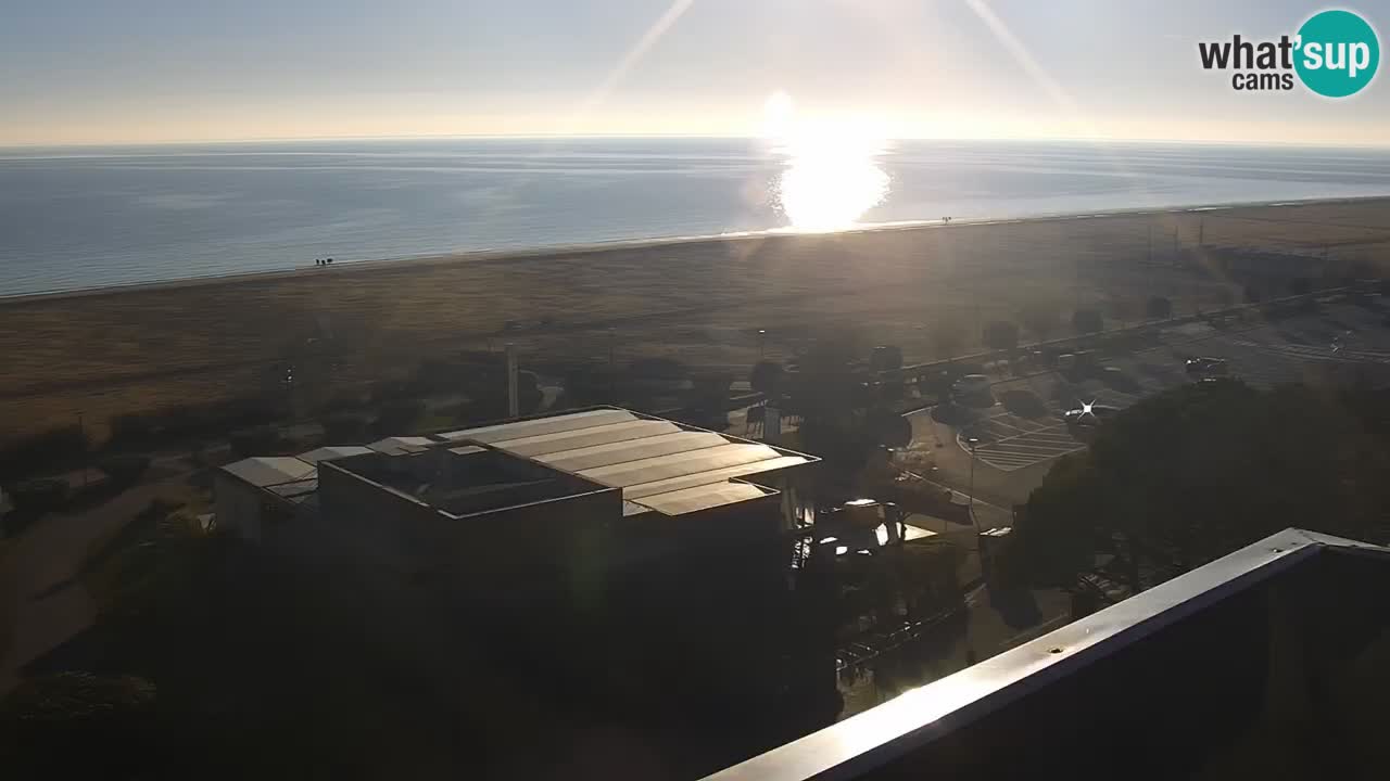 Plaža Bibione Spletna kamera – Italija