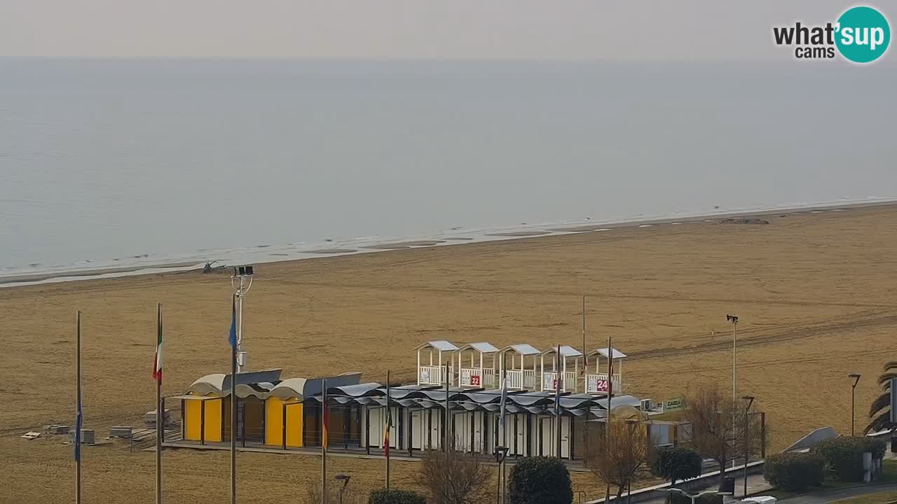 Webcam La plage de Bibione – Italie