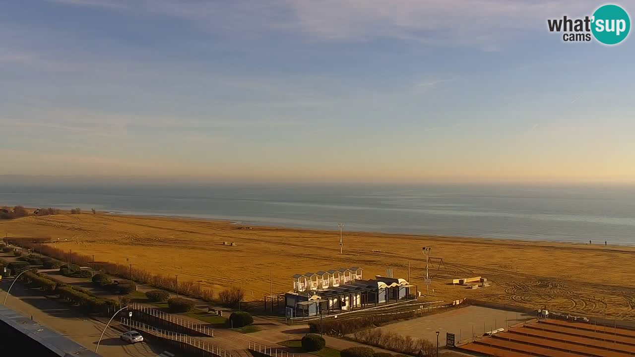 Plaža Bibione Spletna kamera – Italija