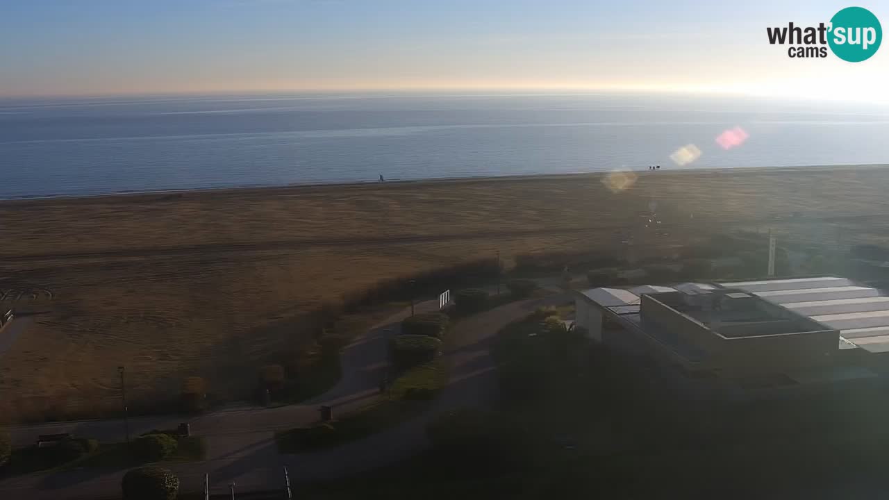 La camera en vivo de la playa de Bibione – Italia