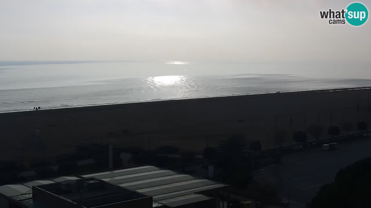 The beach of Bibione webcam – Italy