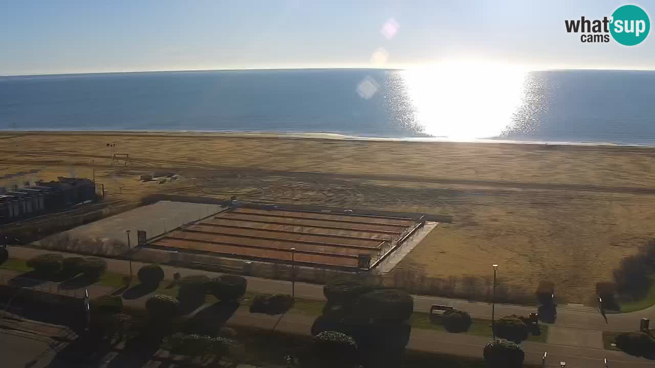 Plaža Bibione Spletna kamera – Italija