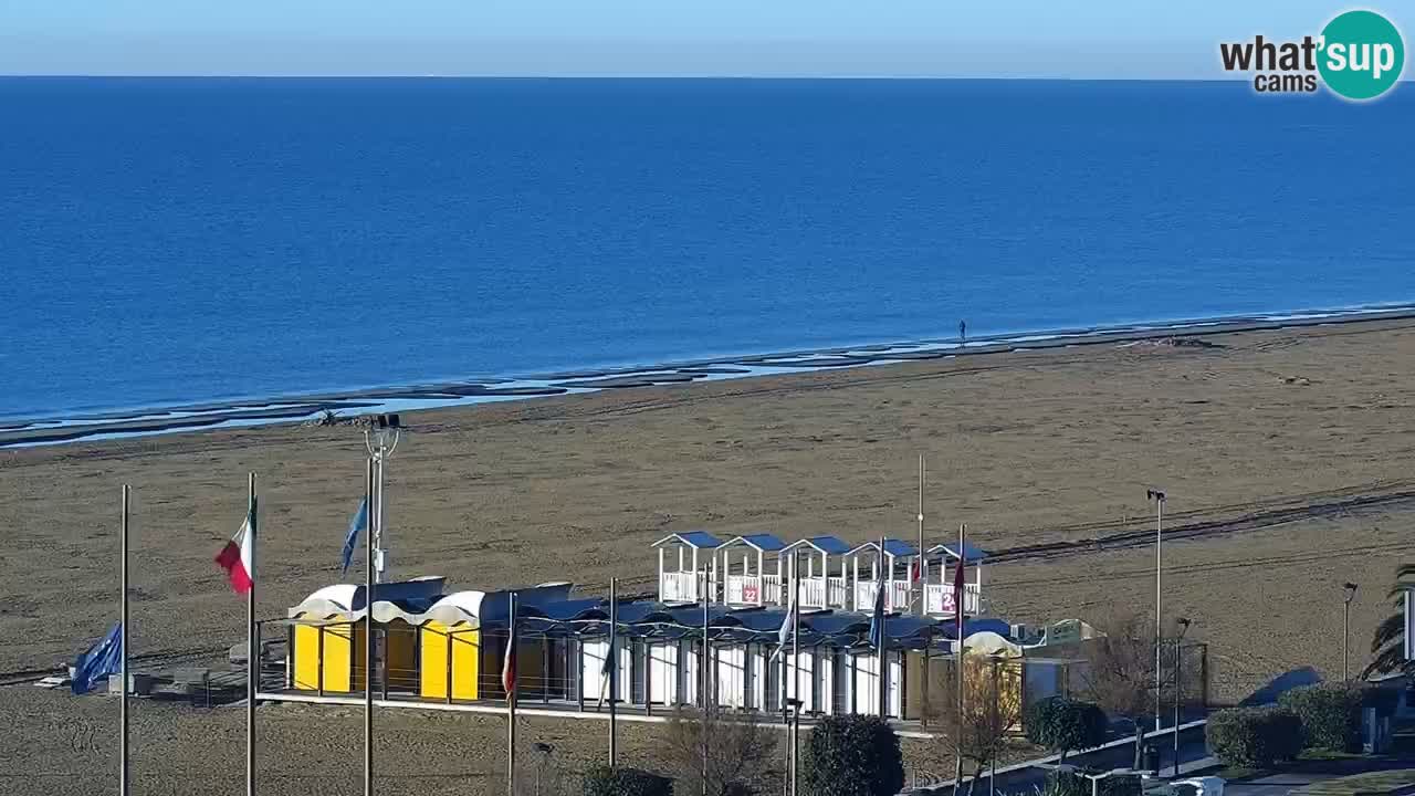 Webcam La plage de Bibione – Italie