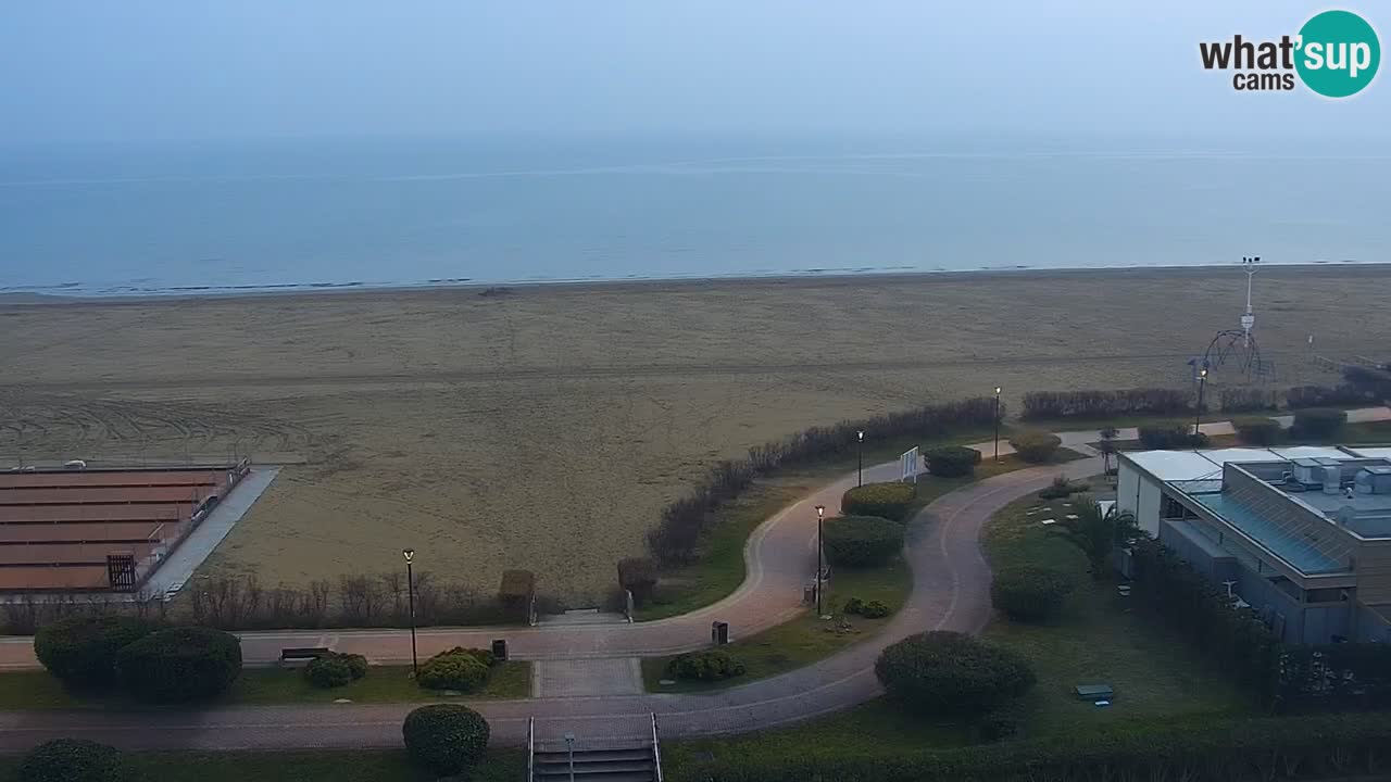 The beach of Bibione webcam – Italy