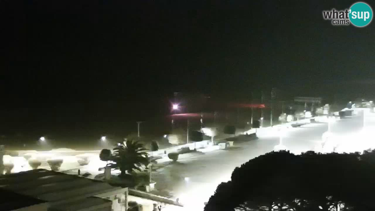 La spiaggia di Bibione webcam live e piazzale Zenit