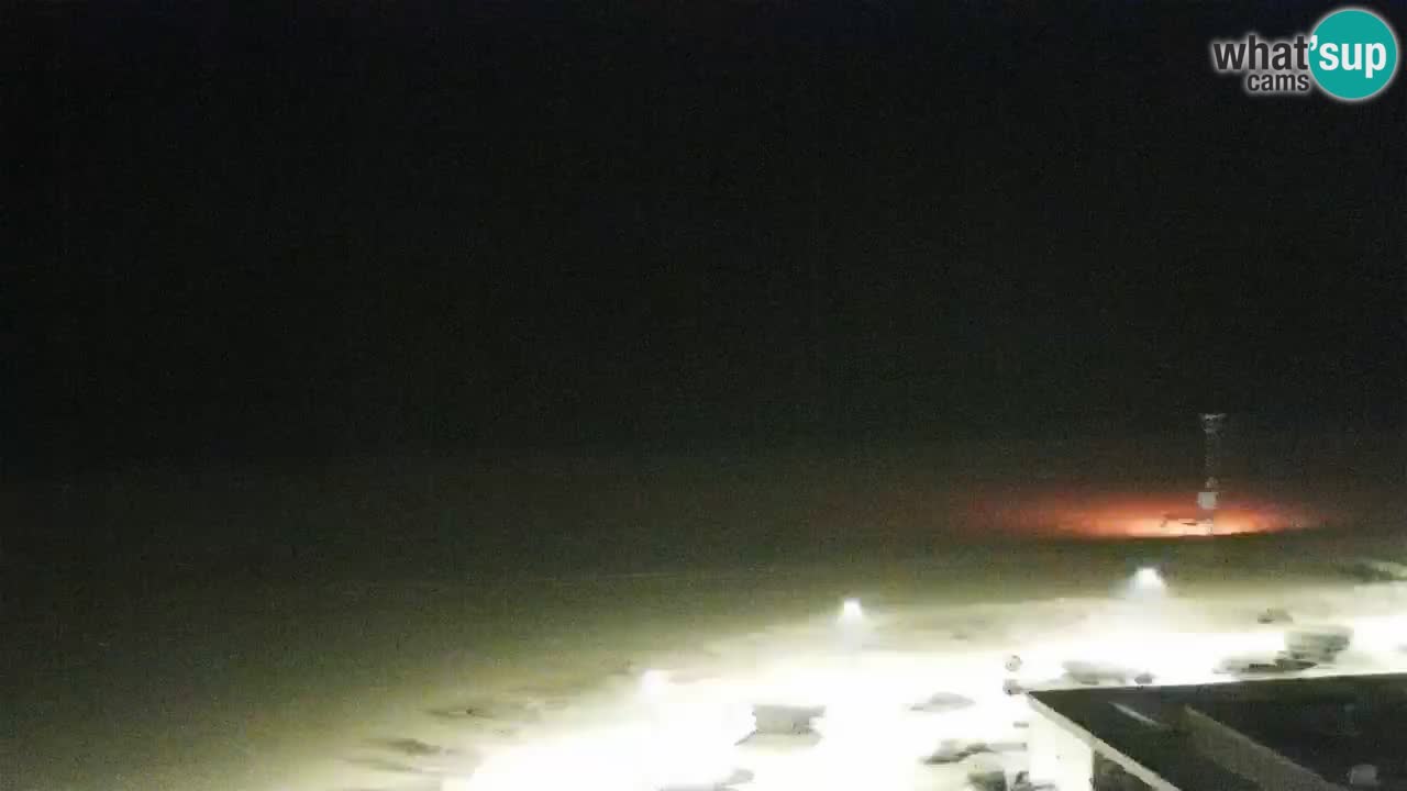 The beach of Bibione webcam – Italy