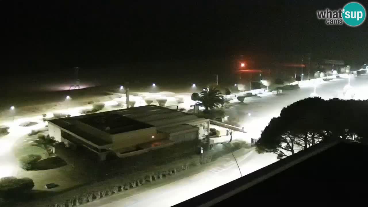 The beach of Bibione webcam – Italy