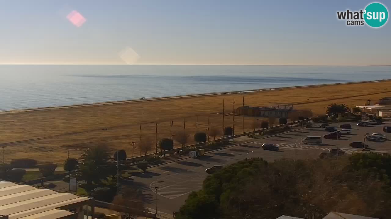 Plaža Bibione Spletna kamera – Italija