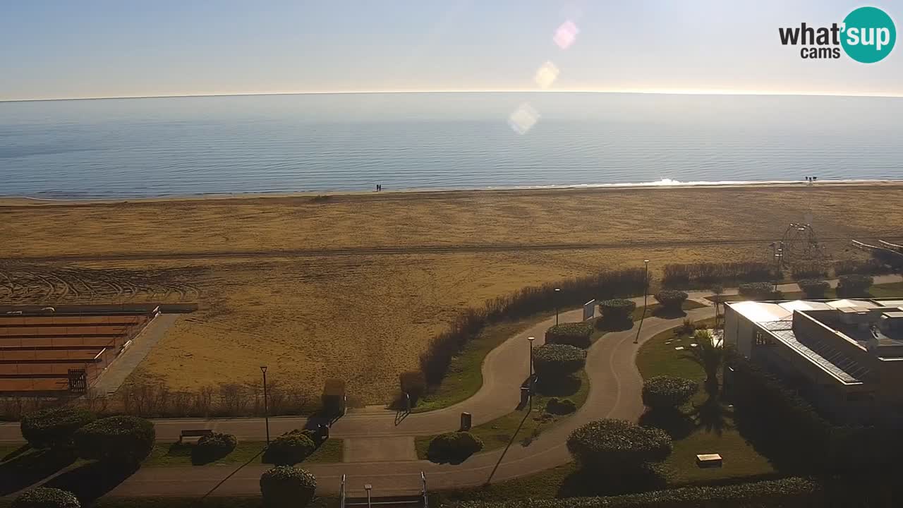Plaža Bibione Spletna kamera – Italija
