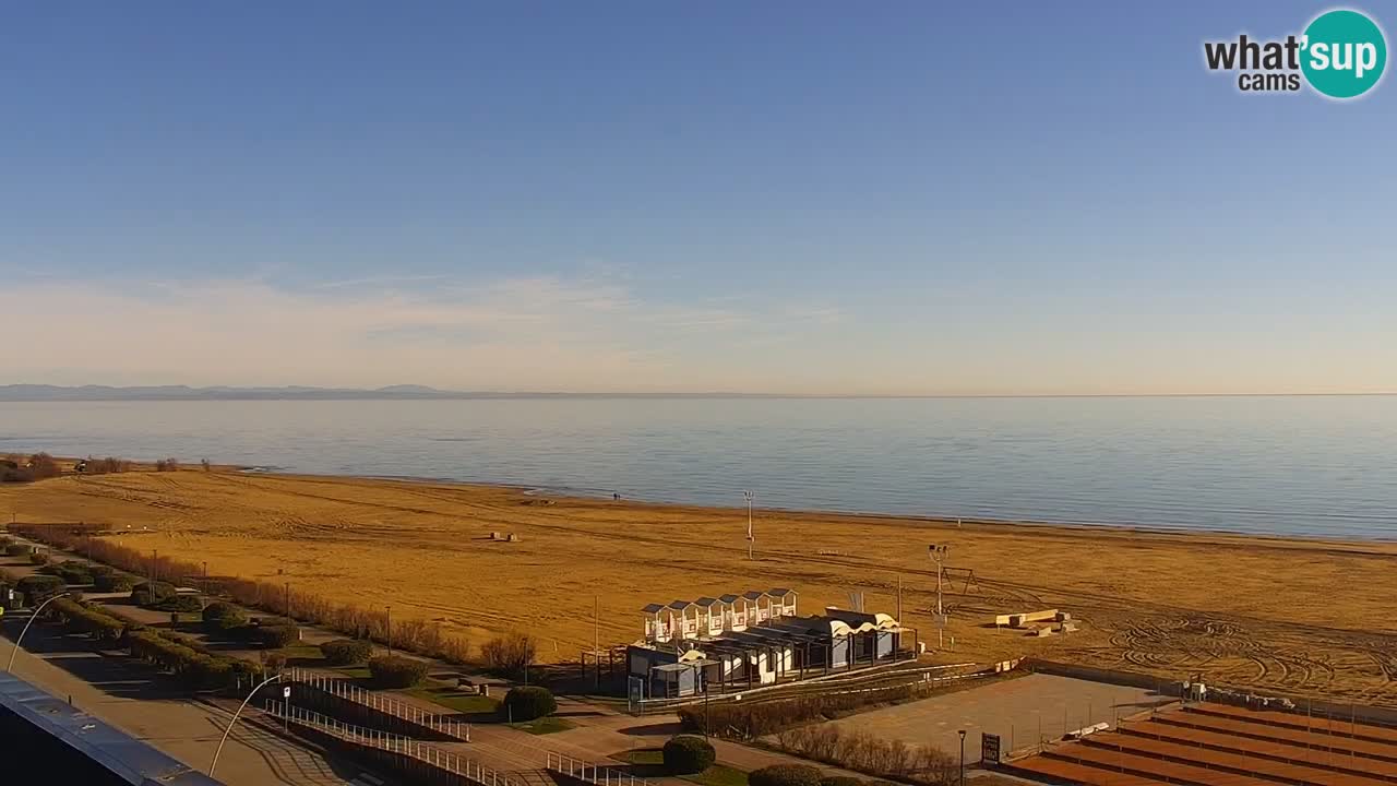 Plaža Bibione Spletna kamera – Italija